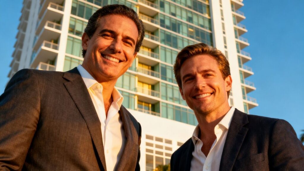 Miguel Salvat and Daniel Golik join Compass in Miami.