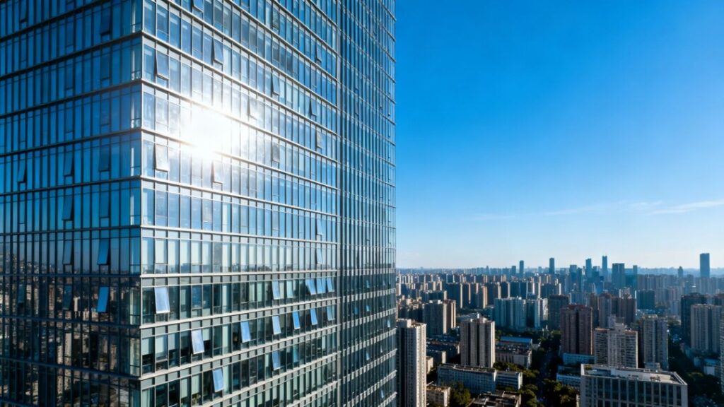 Modern skyscraper in New York City