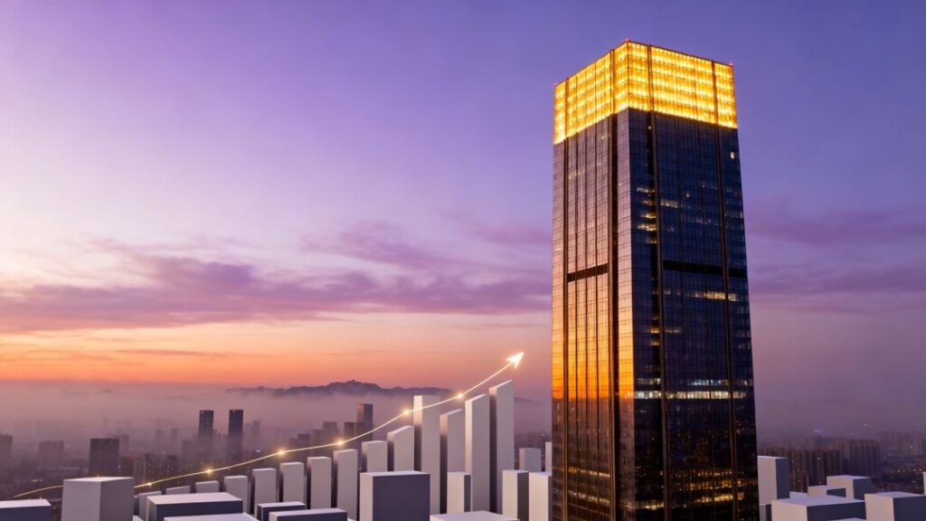 Florida pension fund real estate investment skyscraper cityscape