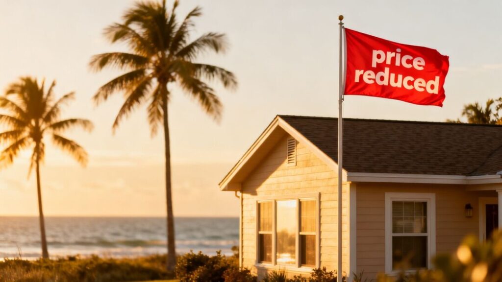 Florida home with a price reduced flag.