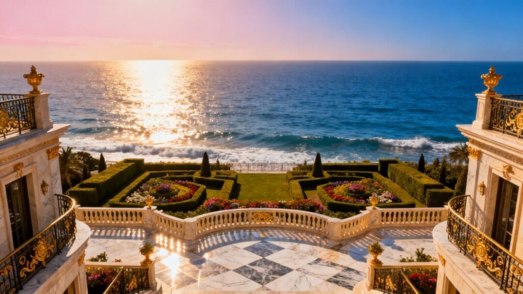 Luxury oceanfront mansion in Palm Beach