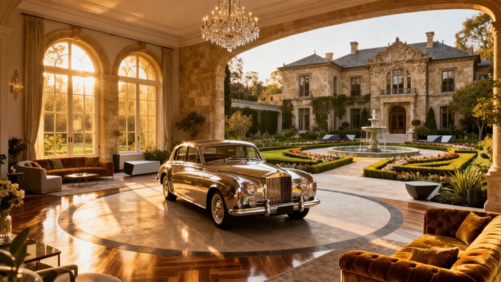 Historic mansion transformed into a luxury vacation rental.