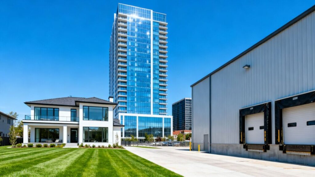 Florida luxury homes and industrial buildings