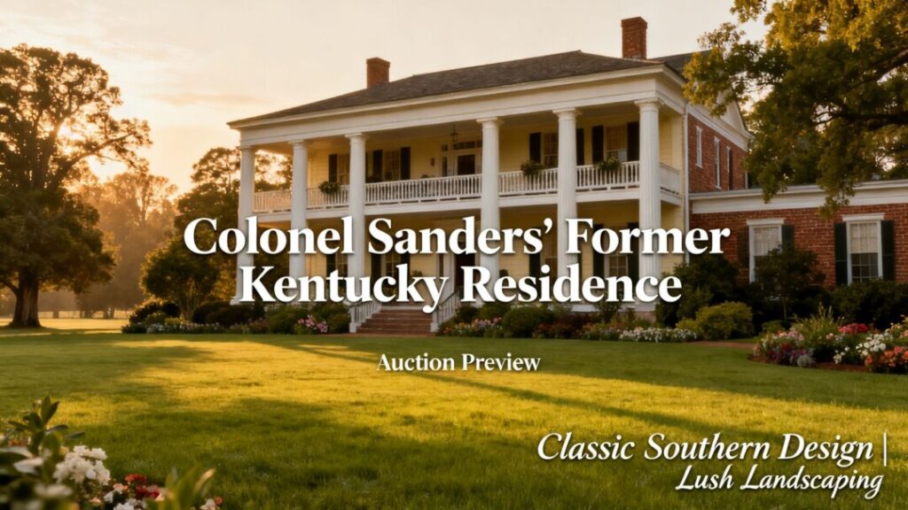 Colonel Sanders' historic Kentucky estate for auction.