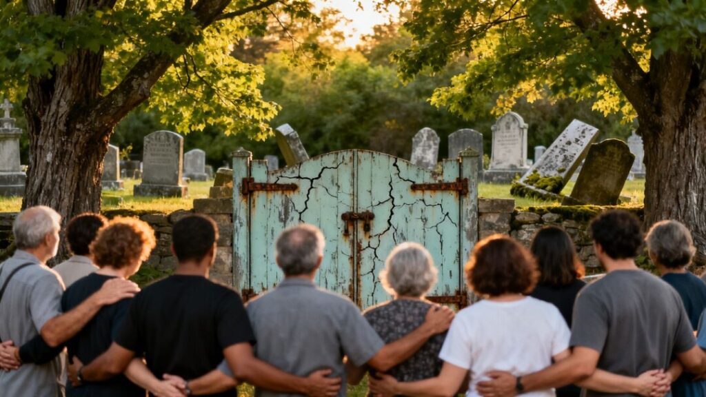 Community members protect historic West Tampa cemetery from development.