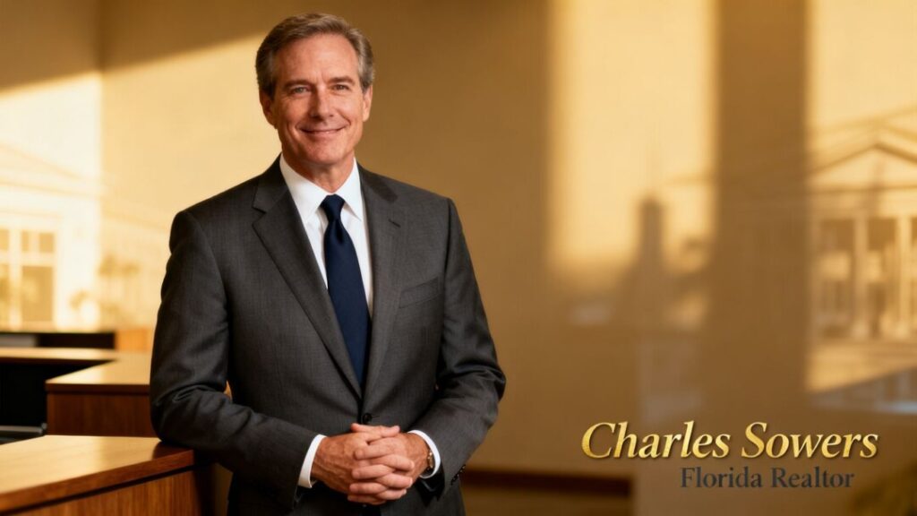 Florida Realtor Charles Sowers in a professional portrait.
