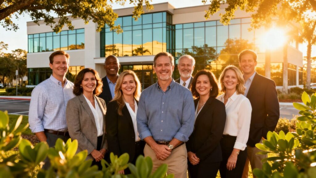 Citrus County real estate agents collaborating for market expansion.