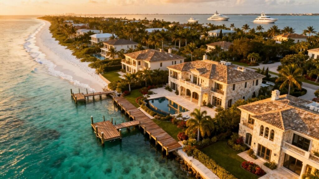 Boca Raton luxury waterfront estates and beaches