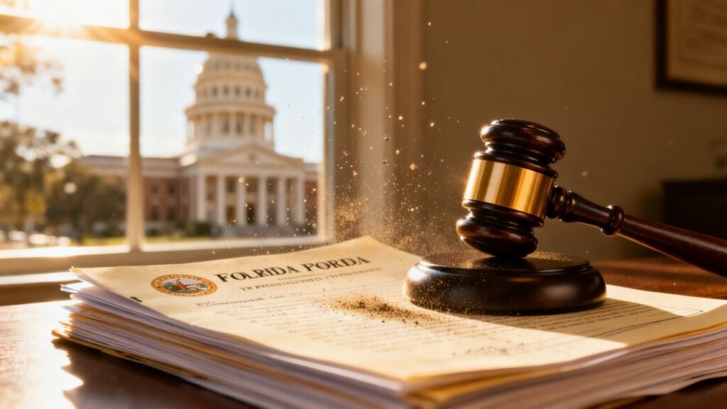 Florida real estate, legislative changes, tax amendment debate