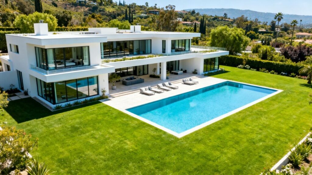 Tyler Herro's $12 million Pinecrest mansion with pool.