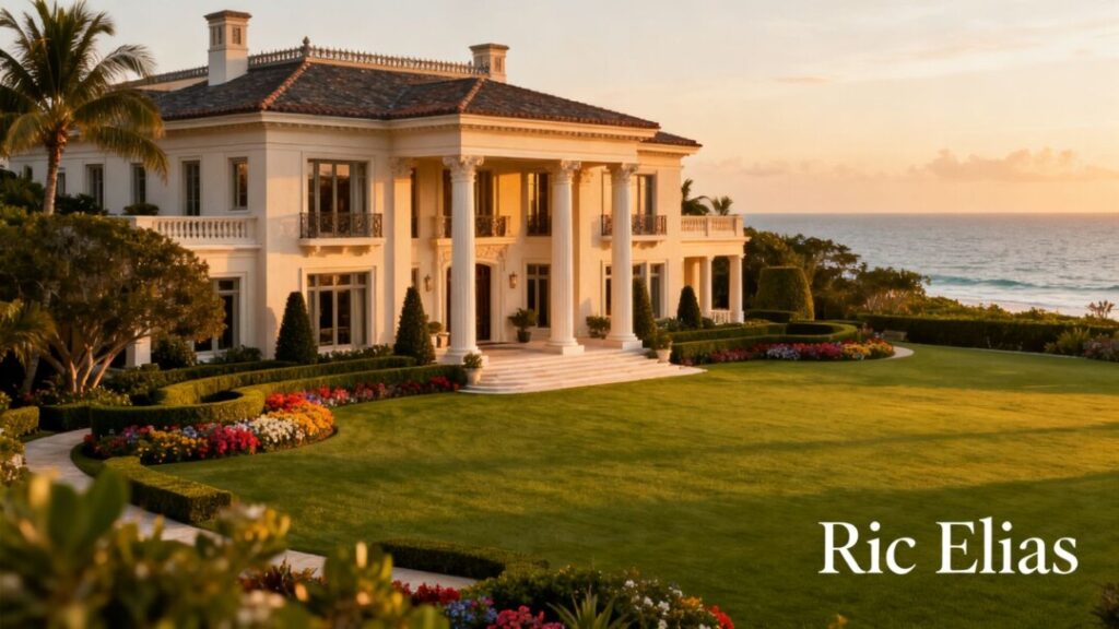 Palm Beach mansion owned by Red Ventures CEO Ric Elias.