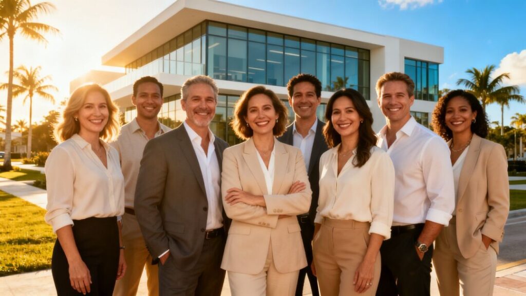 South Florida real estate agents united in expansion.