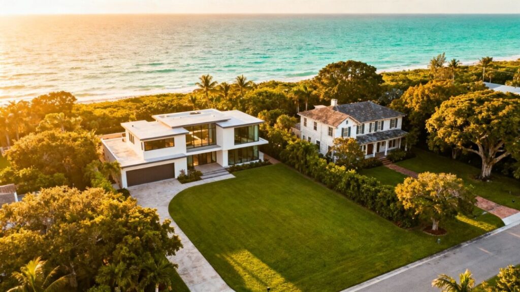 Delray Beach properties with ocean view.