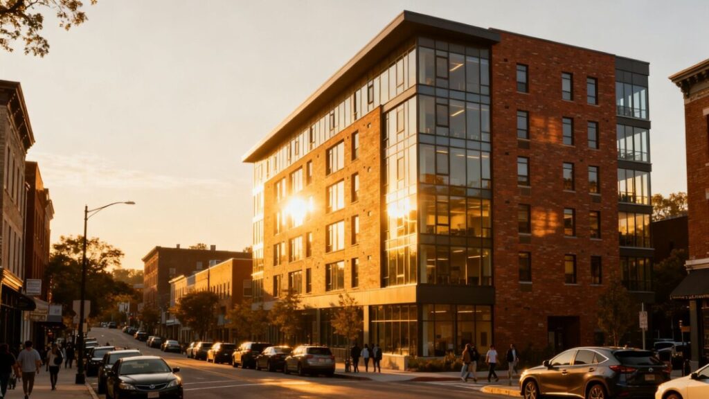 New York student housing building in East Village