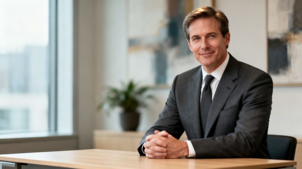 Charles Sowers in a professional portrait.