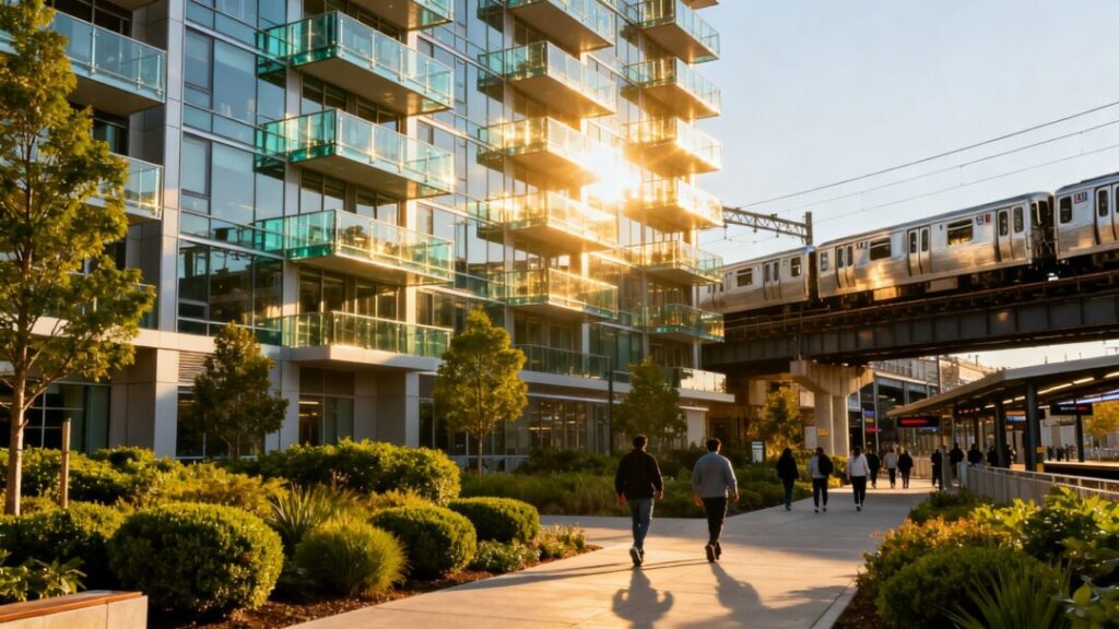 New homes and transit hub in Miami-Dade.
