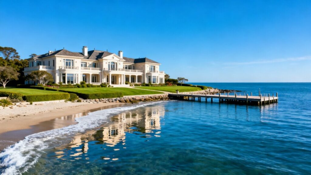 Luxury mansion on the Treasure Coast with ocean view.