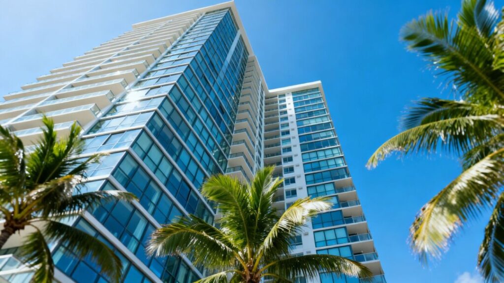 Brickell condo building in Miami