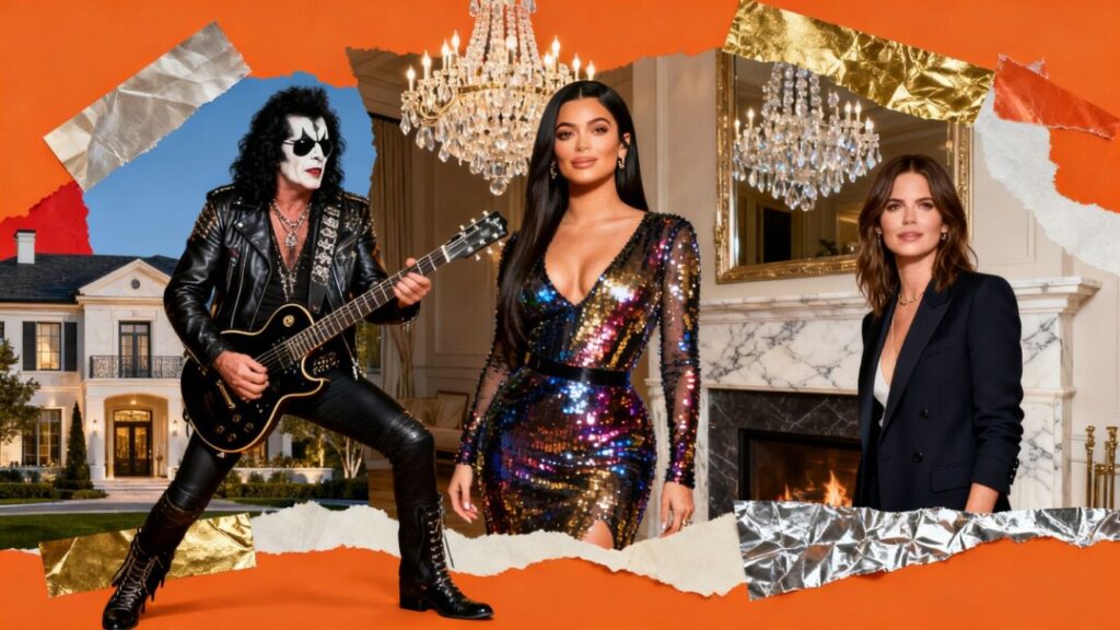 [Gene Simmons], [Kylie Jenner], [Dakota Johnson] in celebrity real estate roundup.