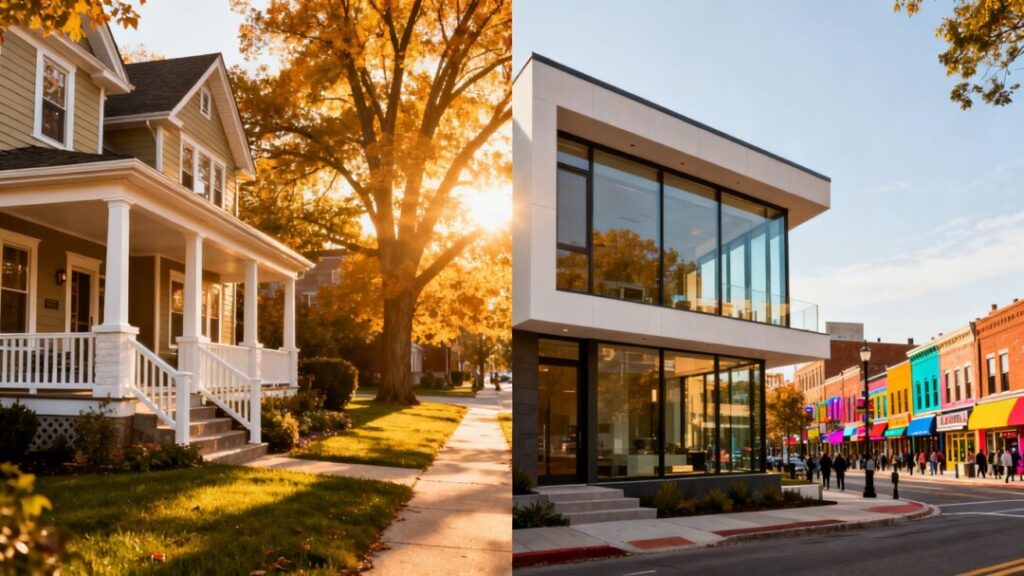 Midwest and Northeast homes with rising property values.