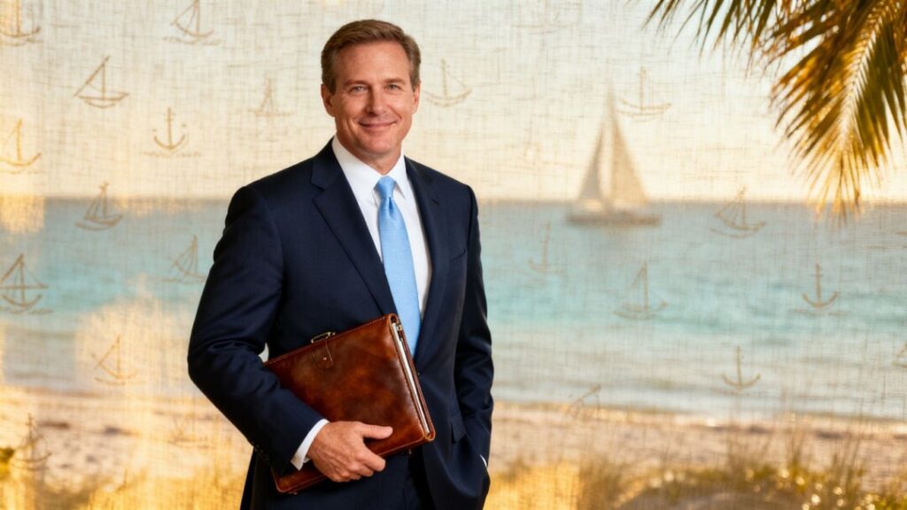 Charles Sowers, Panama City Beach realtor, professional portrait.
