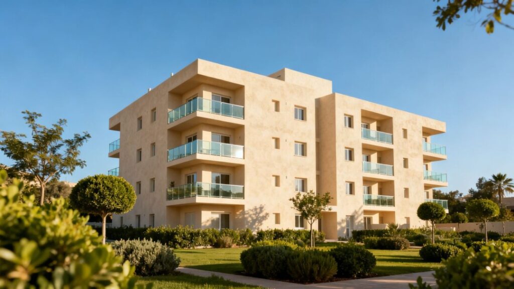 New build-to-rent apartment community exterior