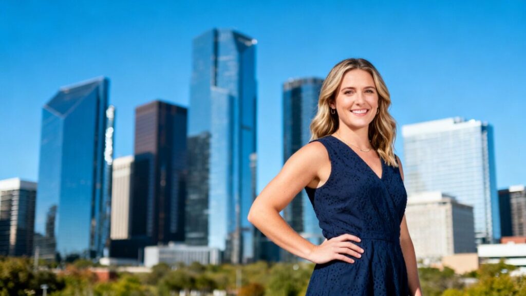 Portrait of Ashleigh McGlothlin in Panama City.