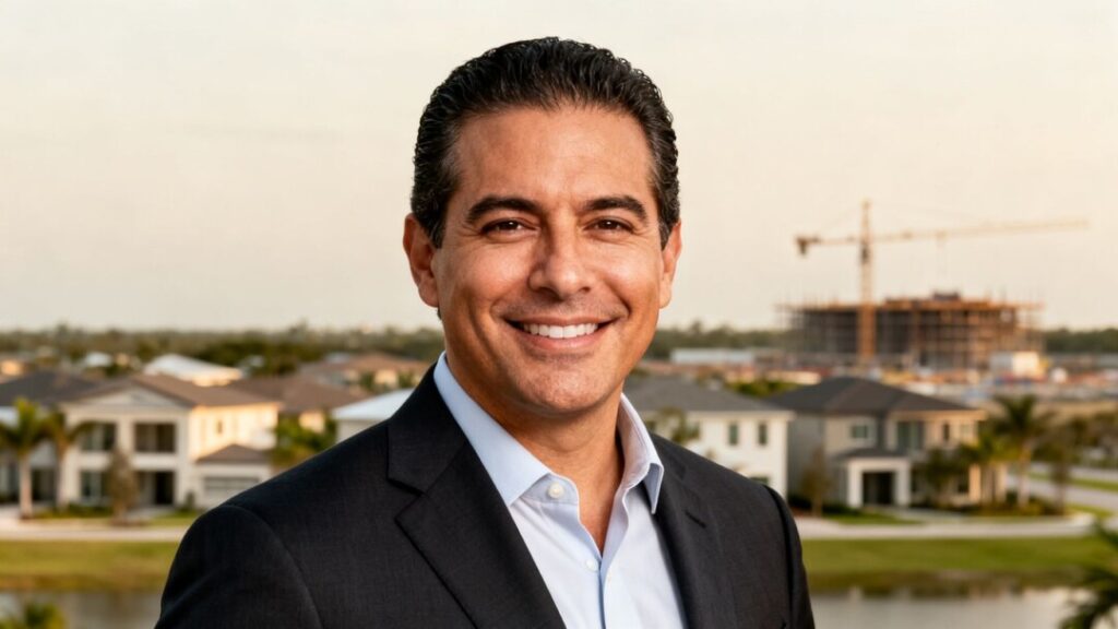 Portrait of housing developer Nick Rojo.