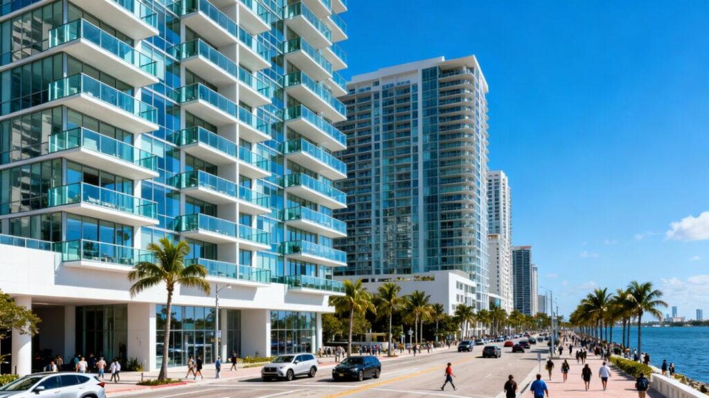 Edition Residences Miami Edgewater high-rise building.