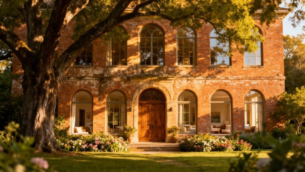 Historic landmark building transformed into a downtown vacation retreat.