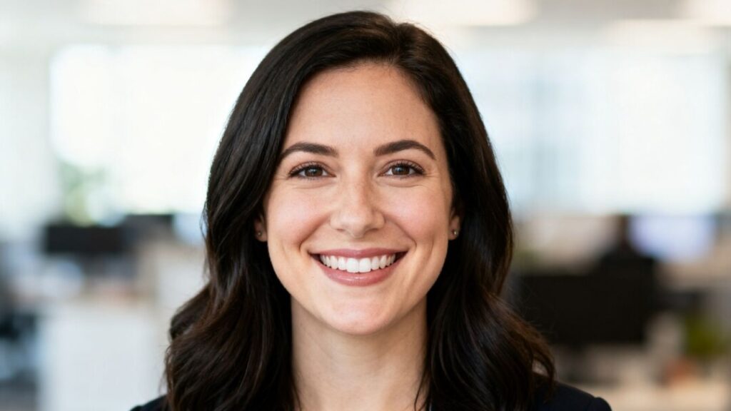 Ashleigh McGlothlin smiling in a professional headshot.