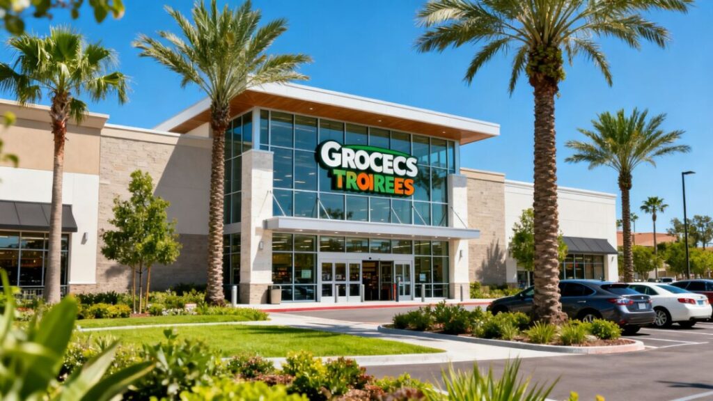 Palm Beach Gardens shopping center with Publix grocery store.