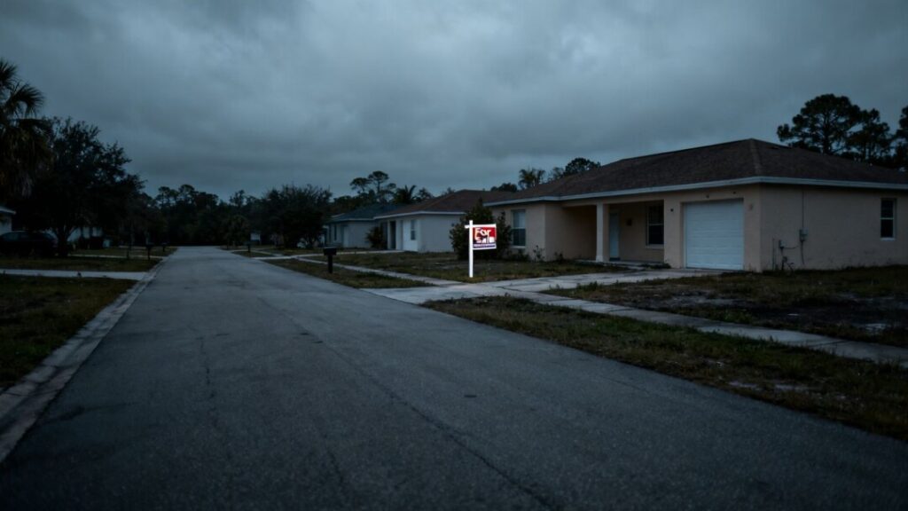 Florida homes for sale with no buyers in sight.